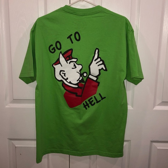 GO TO HELL MENS T-SHIRT - Picture 1 of 7